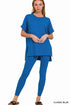 High Quality Buttery-Soft Breathable SD Loungewear Set (Classic Blue)