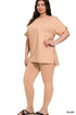 High Quality Buttery-Soft Breathable SD Loungewear Set (Brush)