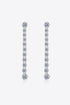 1.18 Carat Moissanite Long Earrings