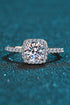 Square Moissanite Ring - Sharon David's