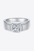 From The Heart 1 Carat Moissanite Ring